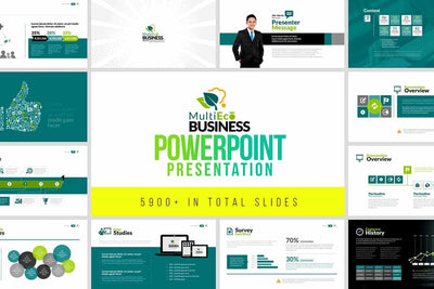 Entire Shop Presentation & Print Bundle  - 230+ Elements - Artixty
