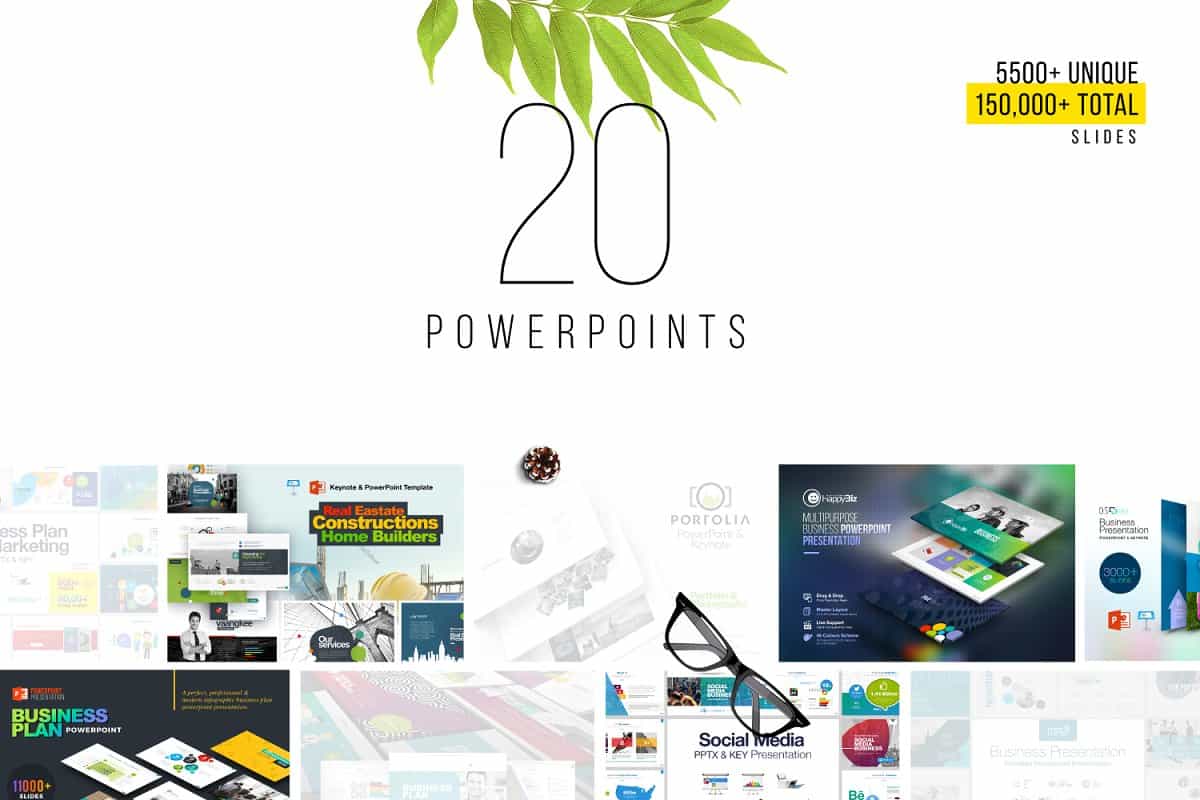 Entire Shop Presentation & Print Bundle  - 230+ Elements - Artixty