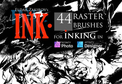 The Ink Brushes Bundle For Affinity Photo And Designer - Artixty