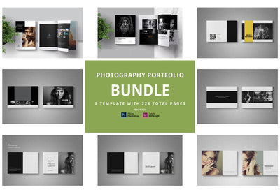 Photography Portfolio Template Bundle - Artixty