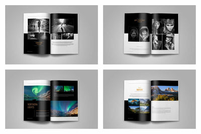 Photography Portfolio Template Bundle - Artixty