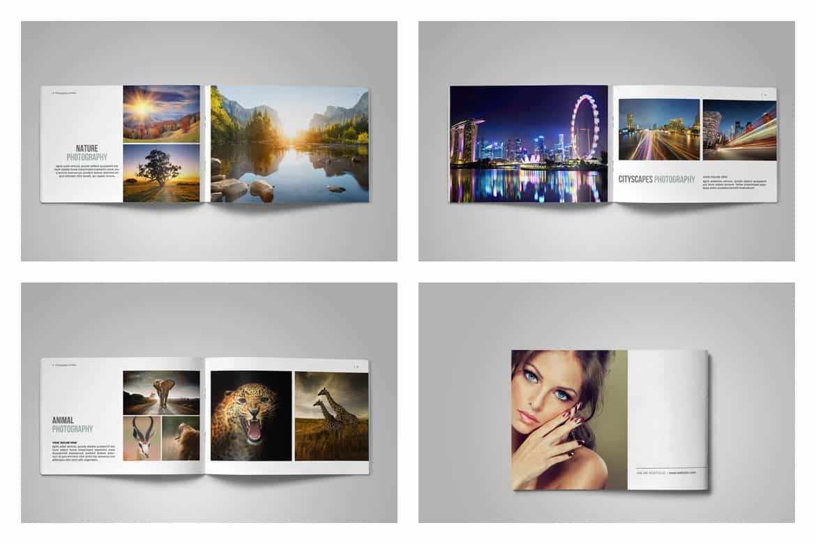 Photography Portfolio Template Bundle - Artixty