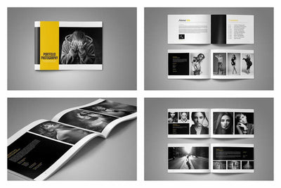 Photography Portfolio Template Bundle - Artixty