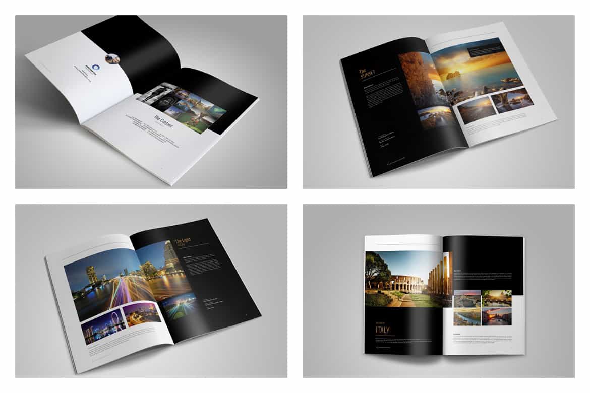 Photography Portfolio Template Bundle - Artixty