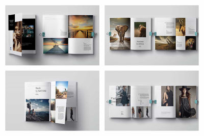 Photography Portfolio Template Bundle - Artixty