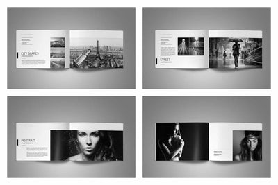 Photography Portfolio Template Bundle - Artixty