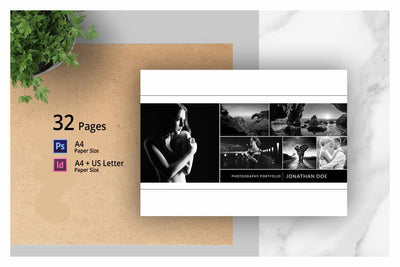 Photography Portfolio Template Bundle - Artixty