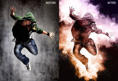 8-In-1 Vibrant Photoshop Actions Bundle - Artixty