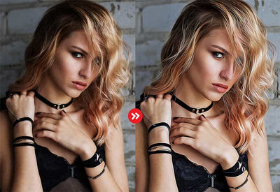 The Oil Canvas Photoshop Actions Bundle - Artixty