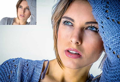 The Oil Canvas Photoshop Actions Bundle - Artixty
