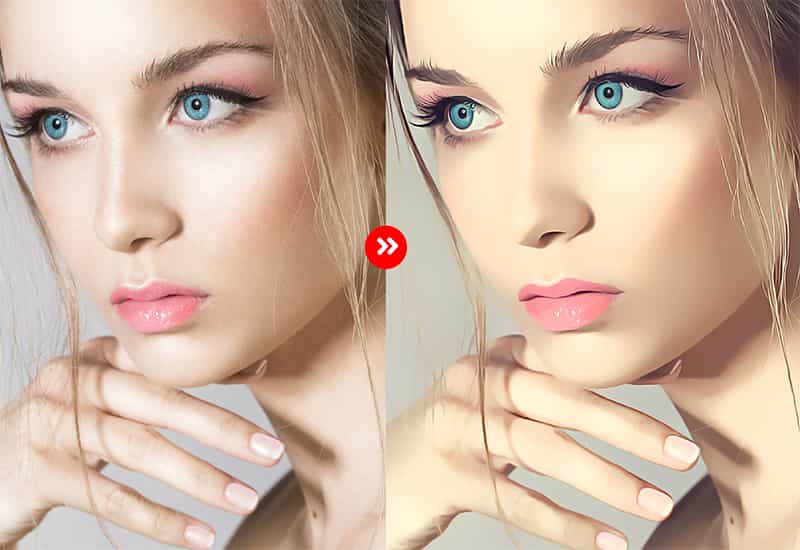 The Oil Canvas Photoshop Actions Bundle - Artixty