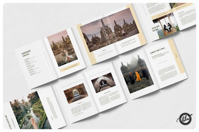 10 Fashionable Magazine Templates Bundle - Artixty