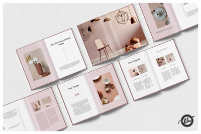 10 Fashionable Magazine Templates Bundle - Artixty