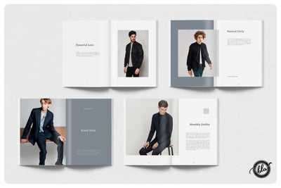 10 Fashionable Magazine Templates Bundle - Artixty