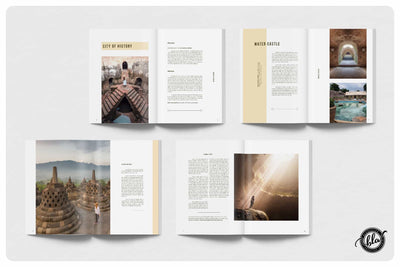 10 Fashionable Magazine Templates Bundle - Artixty