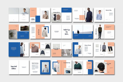 10 Fashionable Magazine Templates Bundle - Artixty