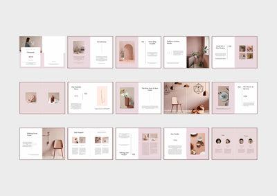10 Fashionable Magazine Templates Bundle - Artixty