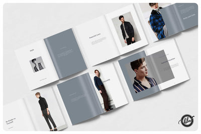10 Fashionable Magazine Templates Bundle - Artixty