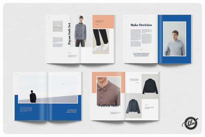 10 Fashionable Magazine Templates Bundle - Artixty