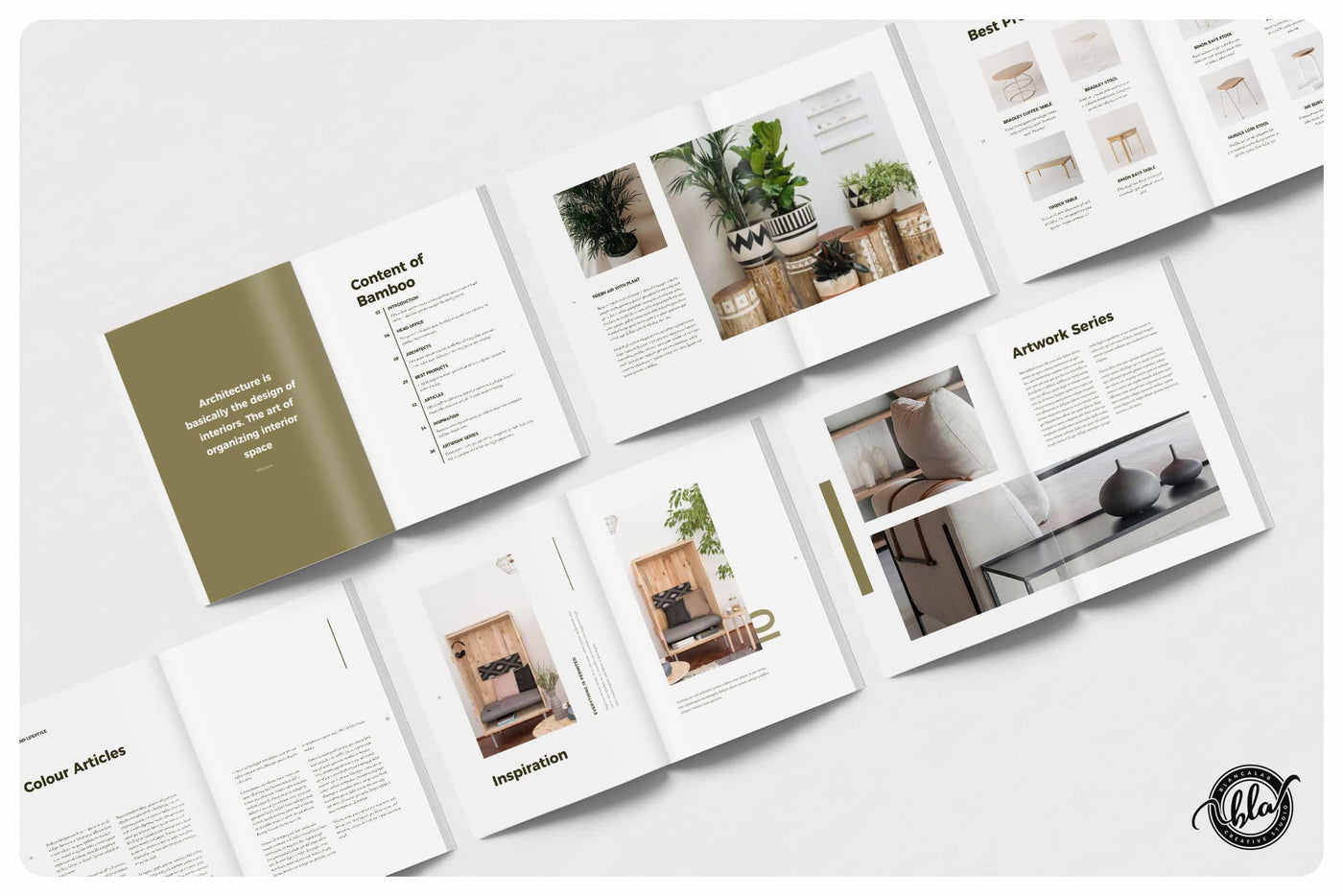 10 Fashionable Magazine Templates Bundle - Artixty
