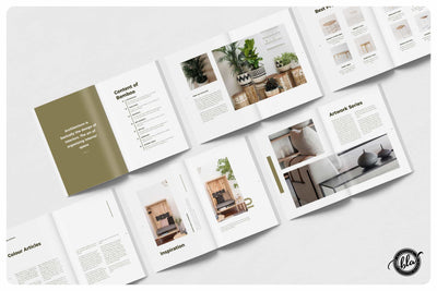 10 Fashionable Magazine Templates Bundle - Artixty