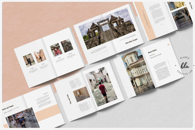10 Fashionable Magazine Templates Bundle - Artixty