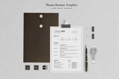 The Executive Resume Template Bundle - 19 Templates - Artixty