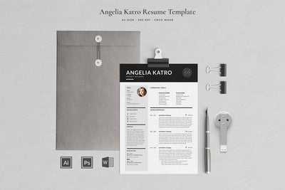 The Executive Resume Template Bundle - 19 Templates - Artixty