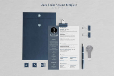 The Executive Resume Template Bundle - 19 Templates - Artixty