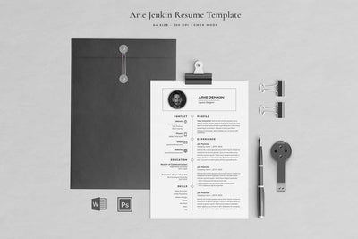 The Executive Resume Template Bundle - 19 Templates - Artixty