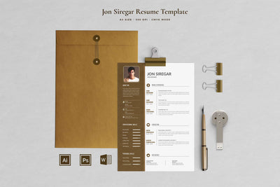 The Executive Resume Template Bundle - 19 Templates - Artixty