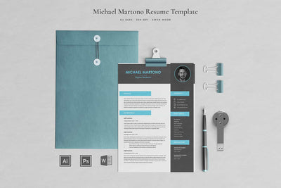 The Executive Resume Template Bundle - 19 Templates - Artixty