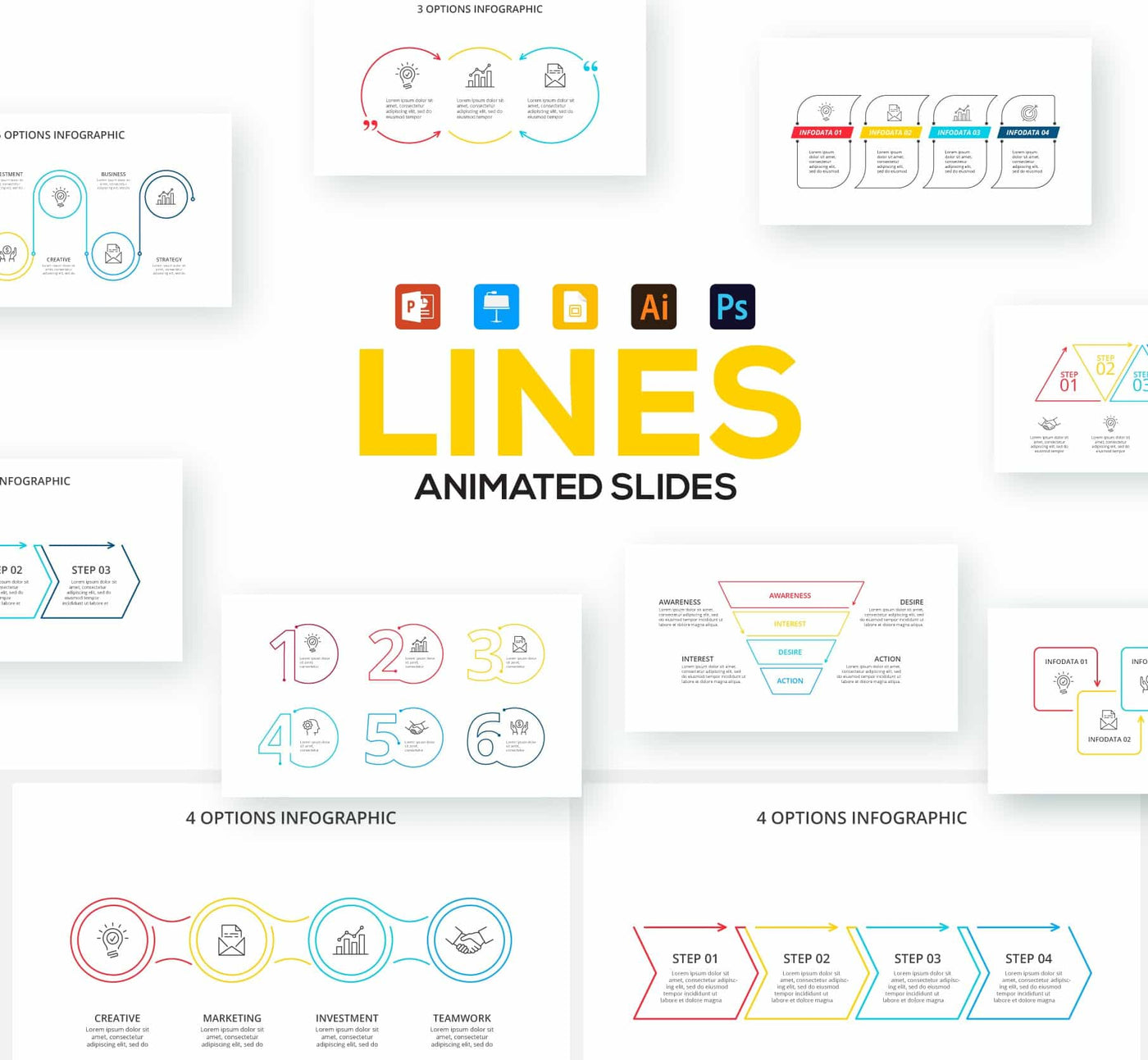 The Creative Infographics Templates - 2000+ Elements - Artixty