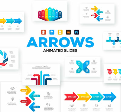The Creative Infographics Templates - 2000+ Elements - Artixty