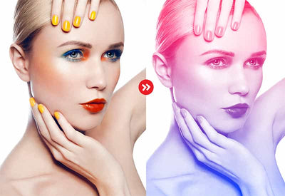 5 In 1 Gradient Photoshop Actions Bundle - Artixty