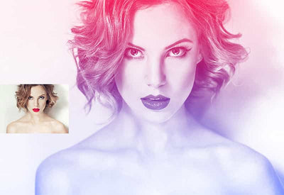 5 In 1 Gradient Photoshop Actions Bundle - Artixty
