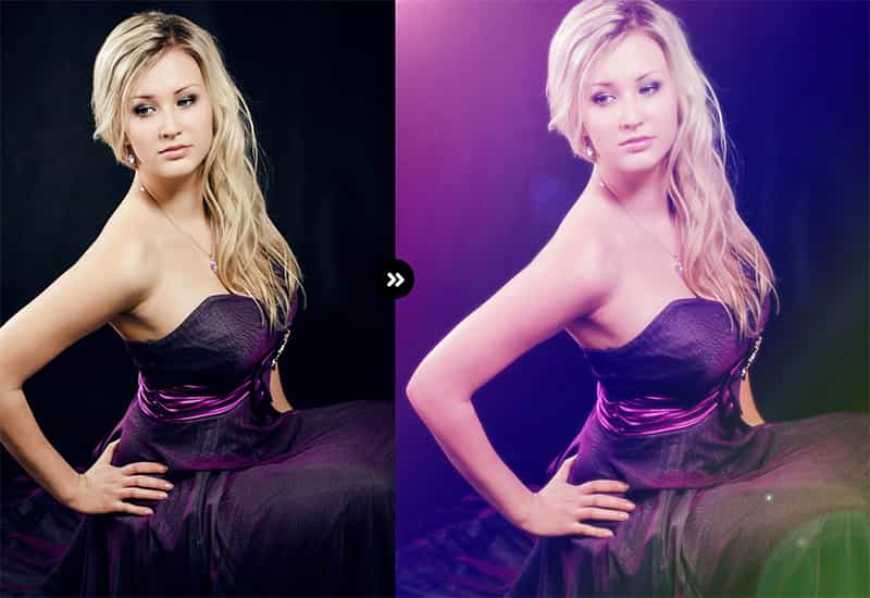 5 In 1 Gradient Photoshop Actions Bundle - Artixty