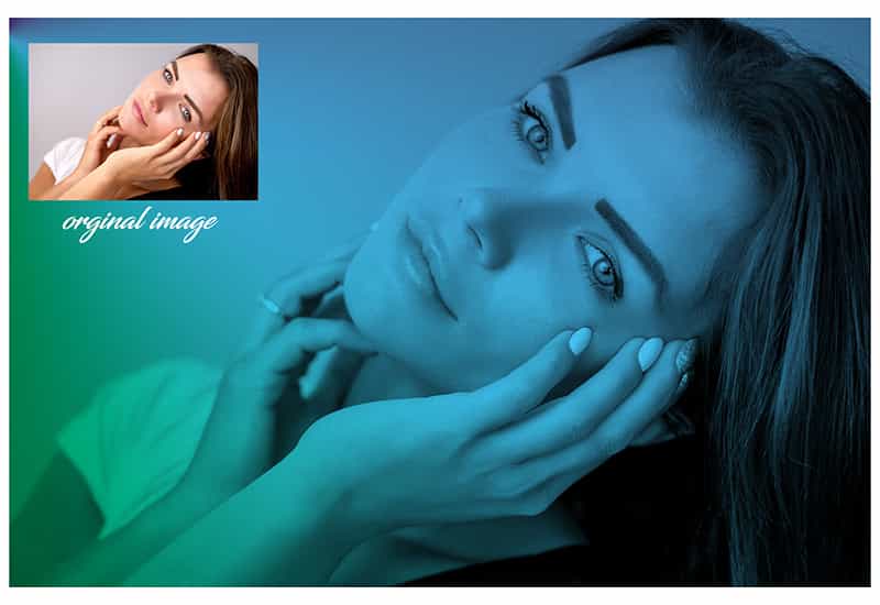 5 In 1 Gradient Photoshop Actions Bundle - Artixty