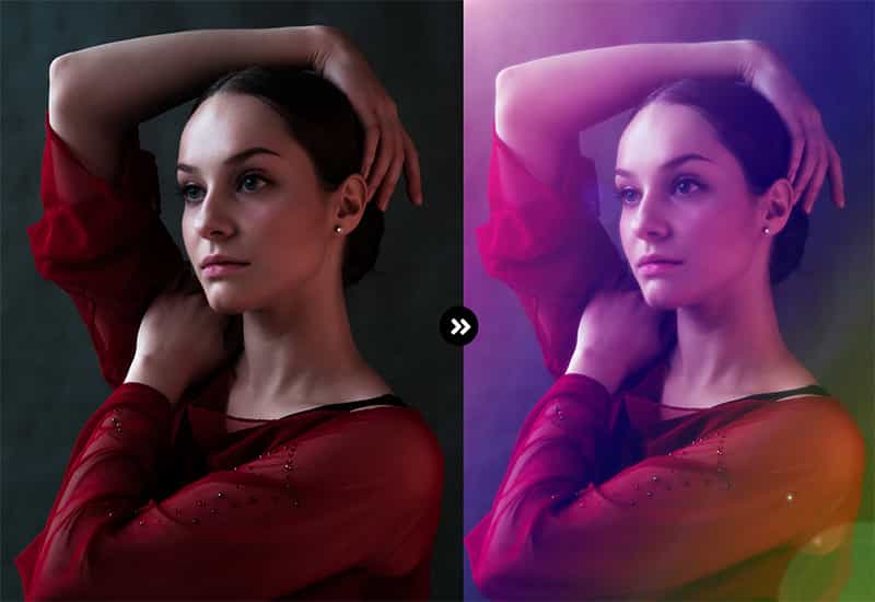 5 In 1 Gradient Photoshop Actions Bundle - Artixty
