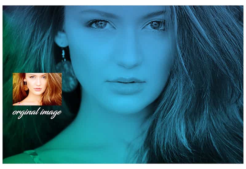 5 In 1 Gradient Photoshop Actions Bundle - Artixty