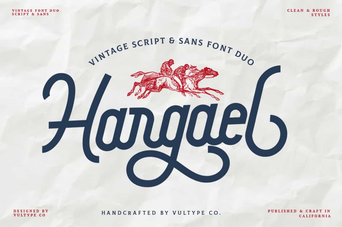 Modern Vintage Fonts Bundle - 32 Display Fonts - Artixty