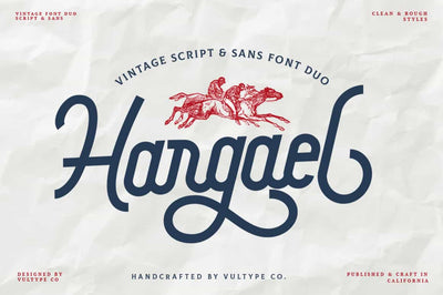 Modern Vintage Fonts Bundle - 32 Display Fonts - Artixty