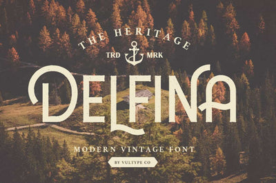 Modern Vintage Fonts Bundle - 32 Display Fonts - Artixty