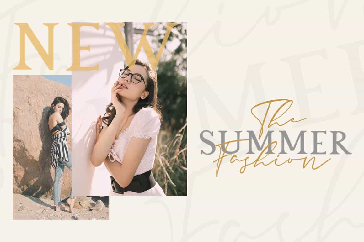 Modern Vintage Fonts Bundle - 32 Display Fonts - Artixty