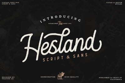 Modern Vintage Fonts Bundle - 32 Display Fonts - Artixty