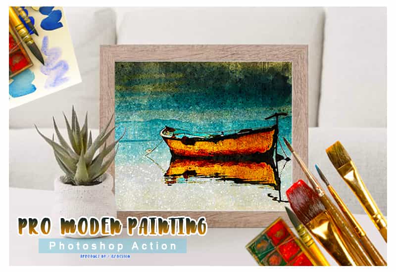 11-In-1 Elegant Watercolor Photoshop Actions Bundle - Artixty