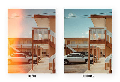 Vintage Light Leaks Actions and Textures Bundle - Artixty