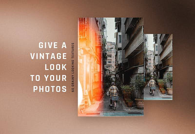 Vintage Light Leaks Actions and Textures Bundle - Artixty