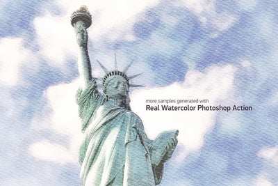 The Real Watercolor Photoshop Action - Artixty