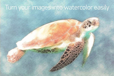 The Real Watercolor Photoshop Action - Artixty
